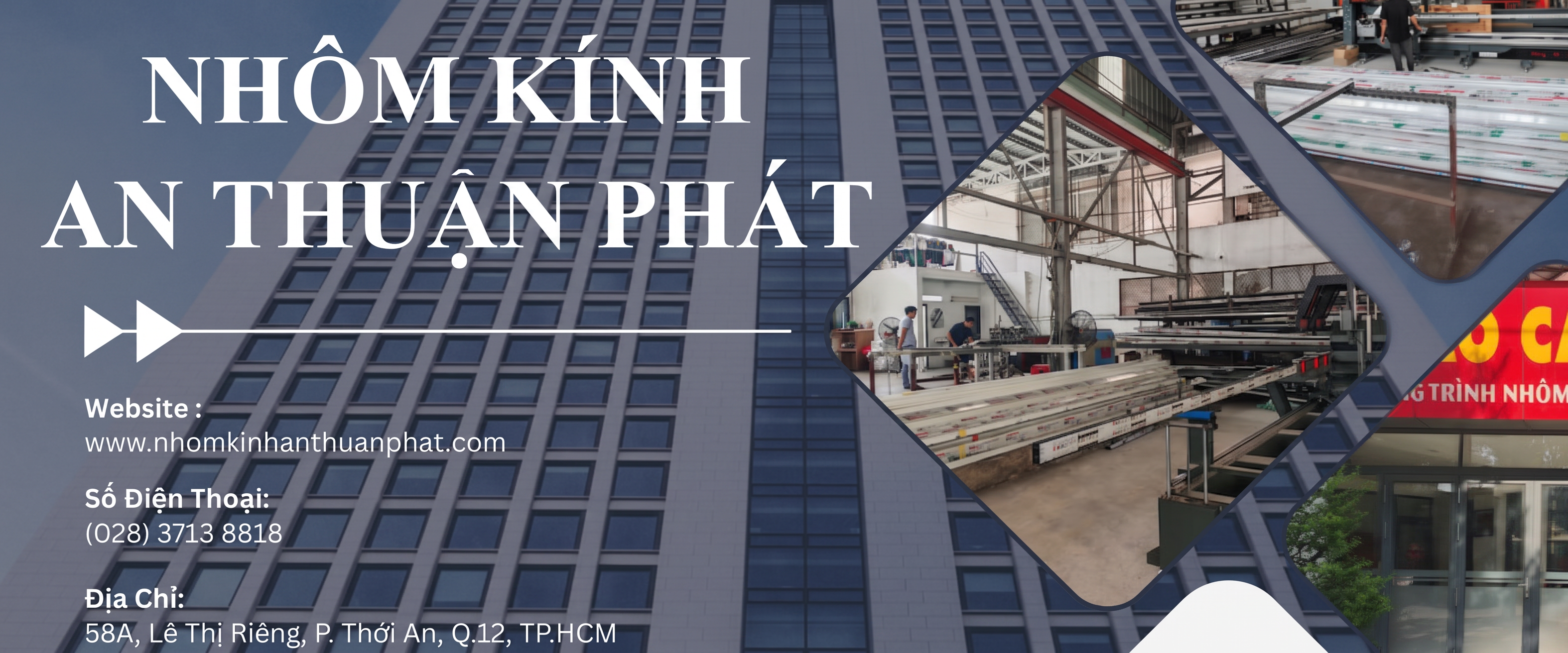 Banner Nhôm Kính